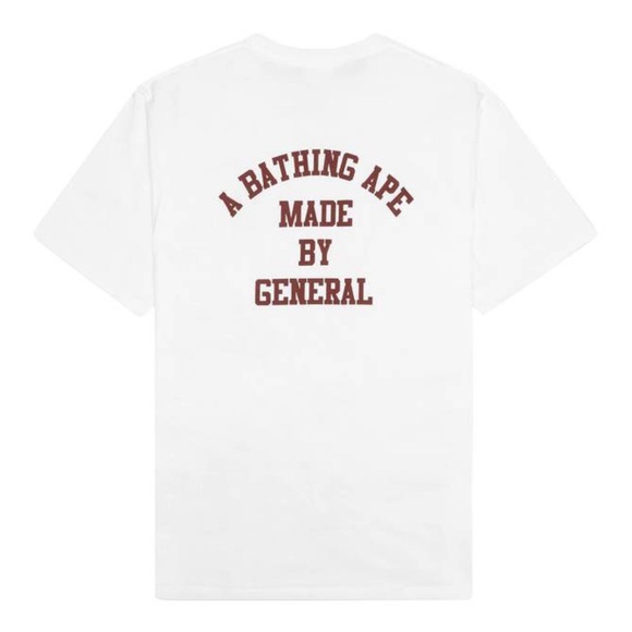 BAPE A BATHING APE LETTERED TEE MENS - Picture 3 of 10